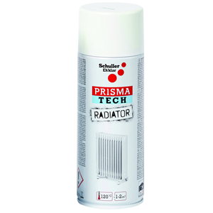 Aérosol radiateur blanc 400ml 120°C - PRISMA TECH Schuller